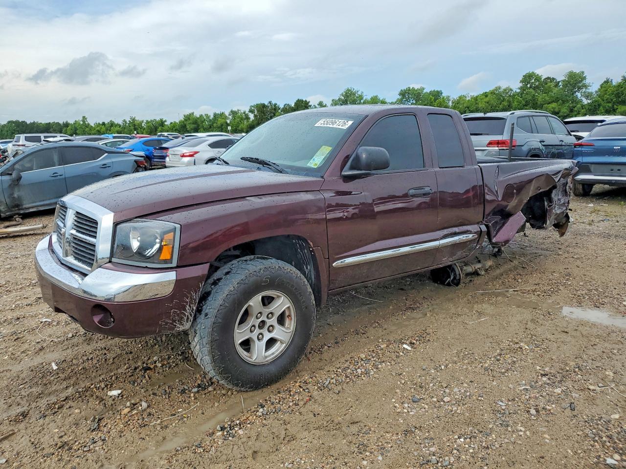 2005 Dodge Dakota — Rear End — aukcja Copart tx - houston - 1