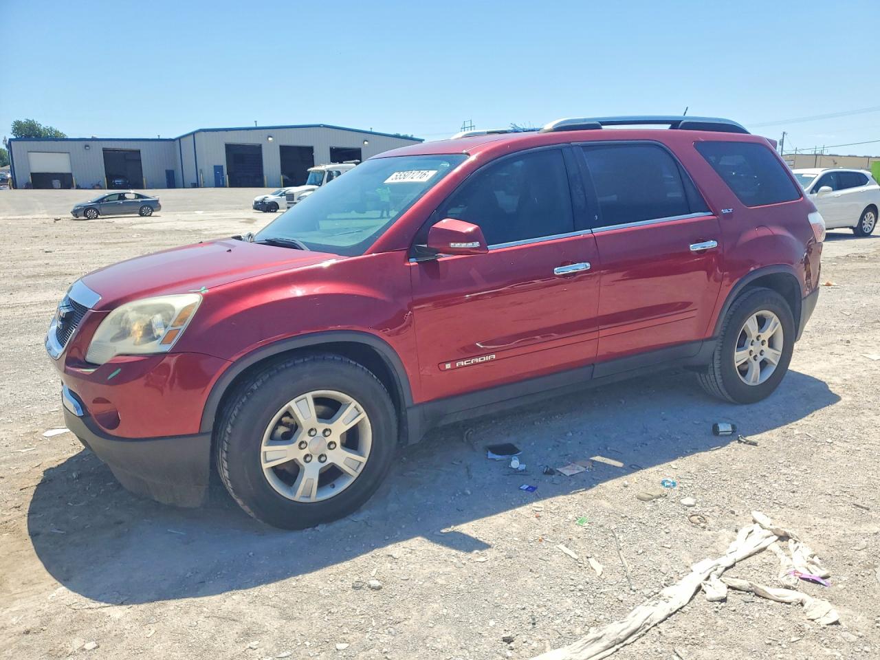 2008 GMC Acadia — Front End — aukcja Copart ok - oklahoma city - 1