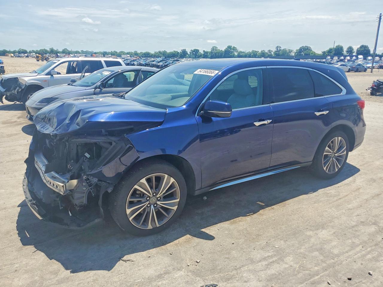2018 Acura MDX — Front End — aukcja Copart mo - sikeston - 1