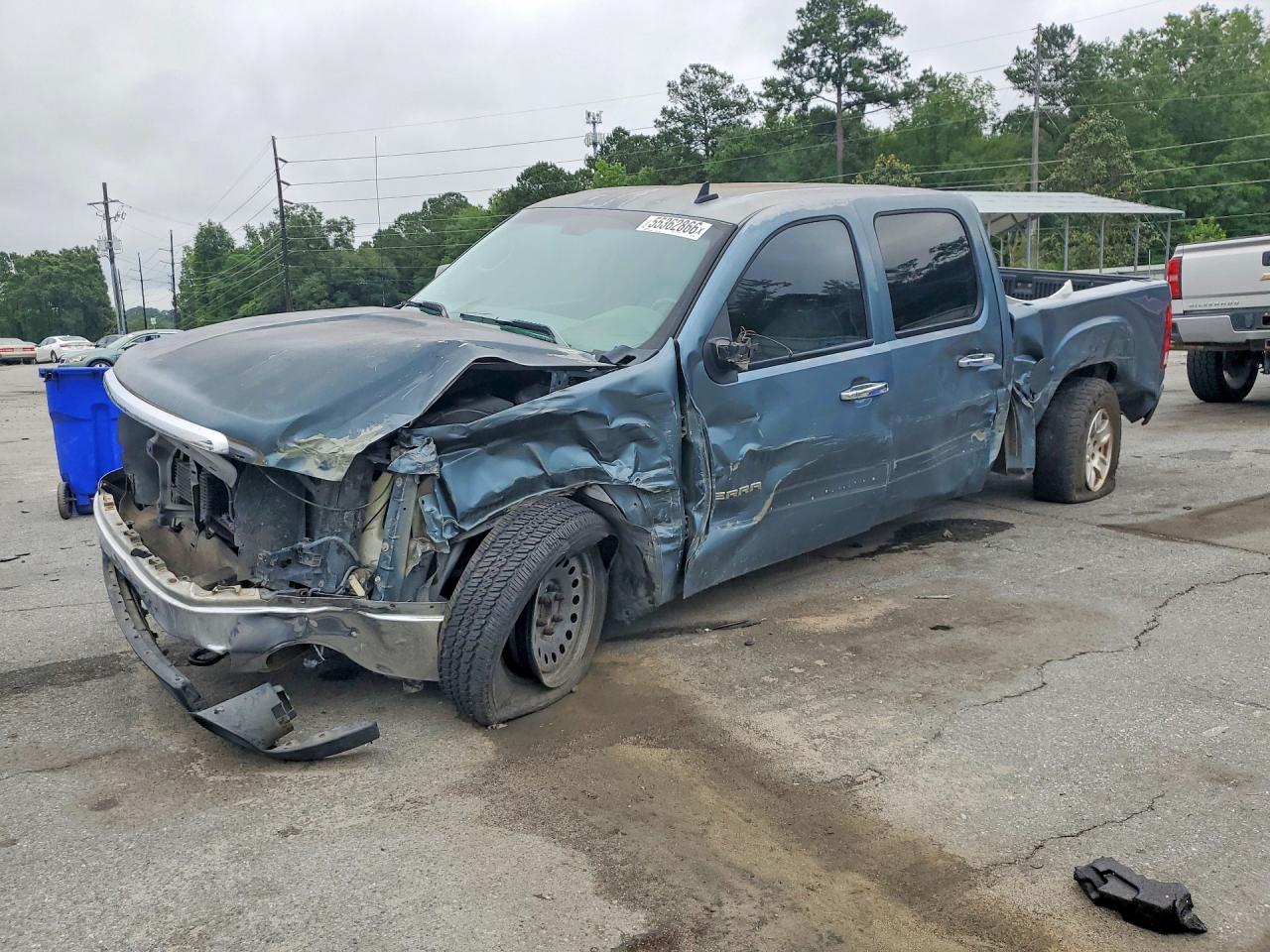 2007 GMC Sierra — Front End — aukcja Copart ga - savannah - 1