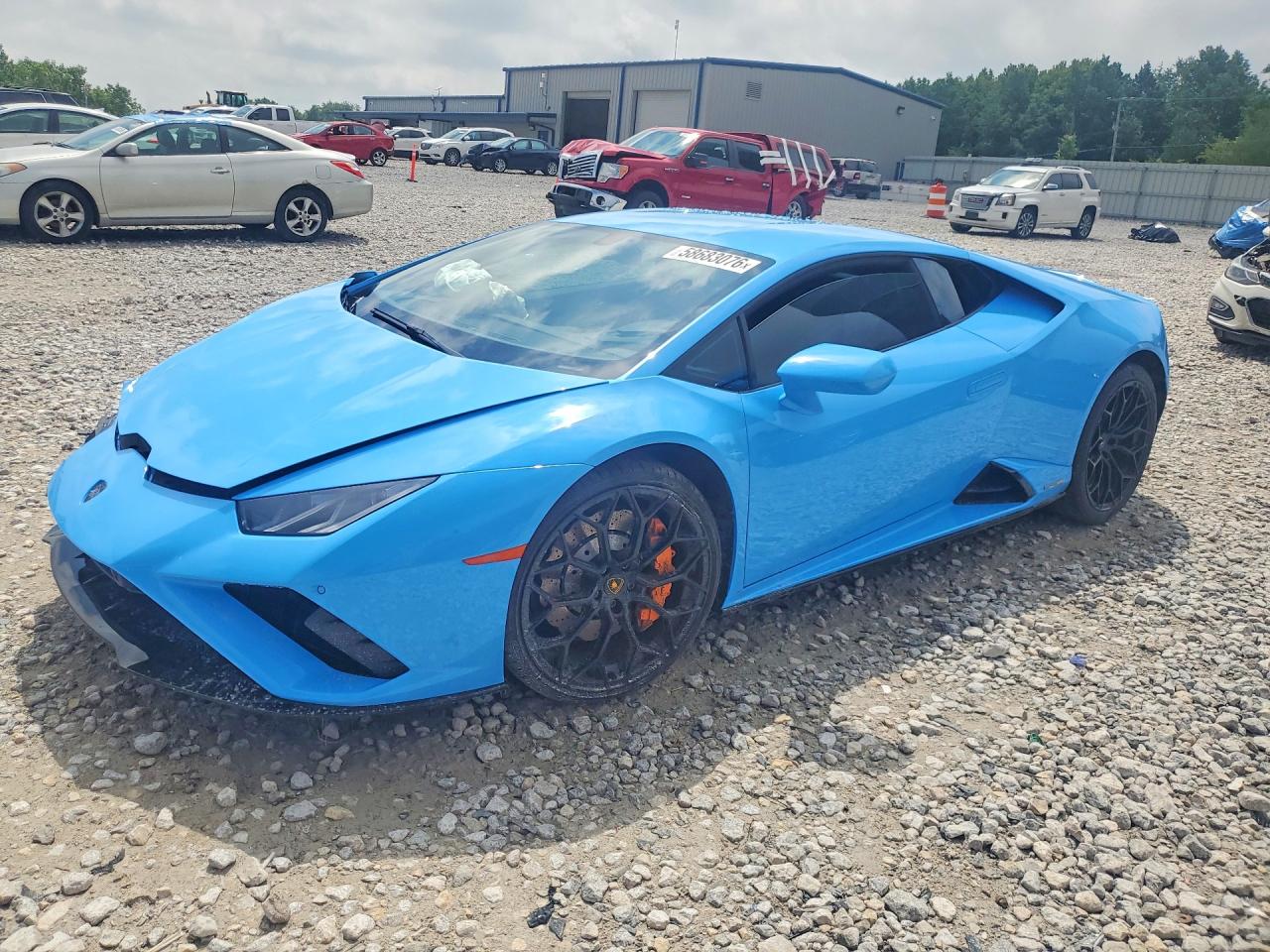 2021 Lamborghini Huracán — Front End — aukcja Copart mi - wayland - 1