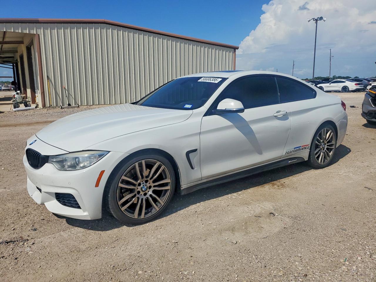 2015 BMW 4er — Front End — aukcja Copart tx - waco - 1