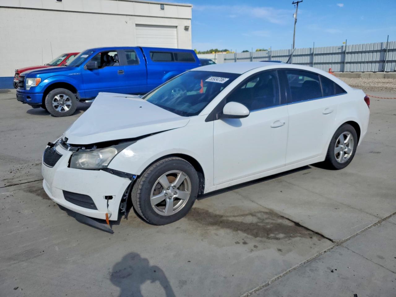 2012 Chevrolet Cruze — Front End — aukcja Copart ut - ogden - 1
