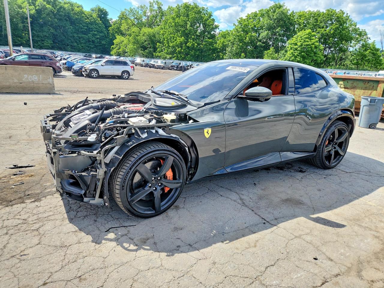 2026 Ferrari Purosangue — Front End — aukcja Copart newburgh sublot, 18 route 17k, newburgh ny 12550 - 1