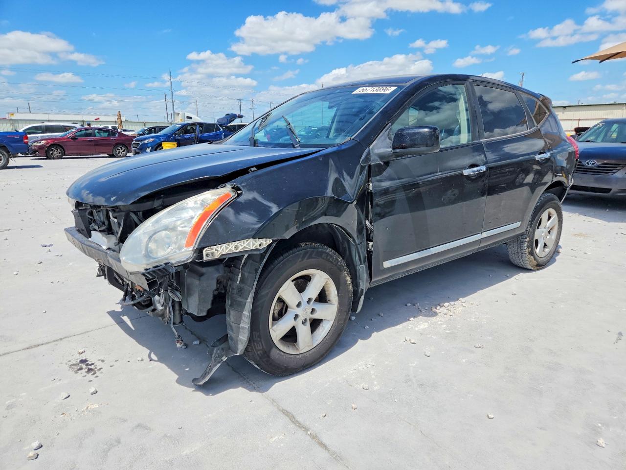 2013 Nissan Rogue — Front End — aukcja Copart tx - ft. worth - 1