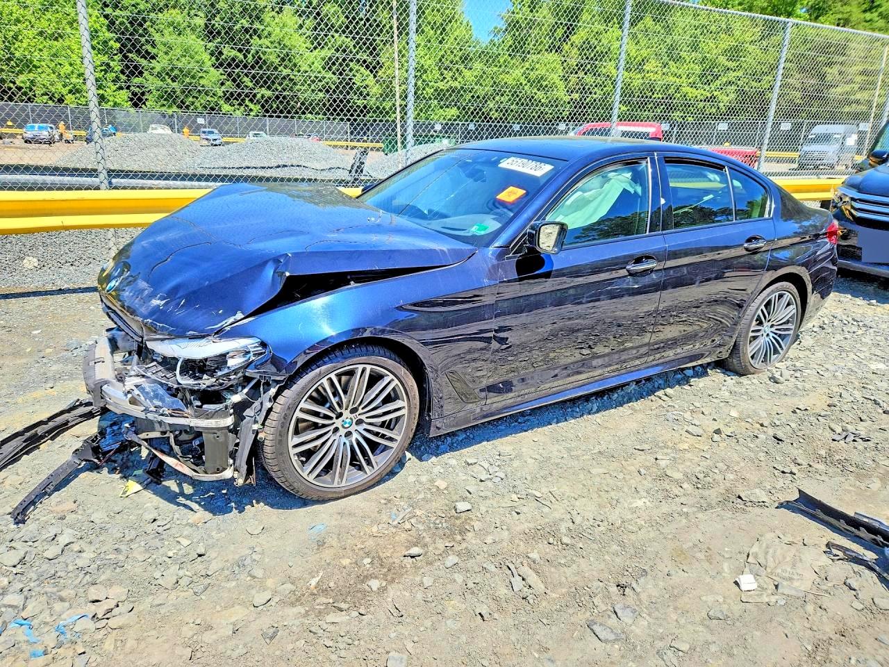 2017 BMW 5er — Front End — aukcja Copart dc - washington dc - 1