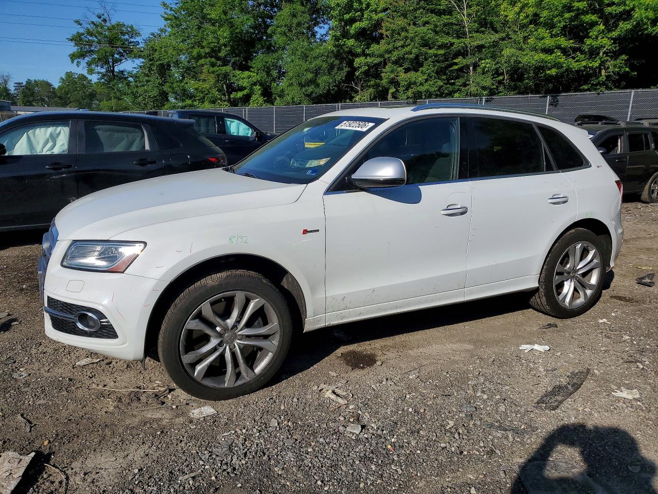 2015 Audi SQ5 — Undercarriage — aukcja Copart dc - washington dc - 1