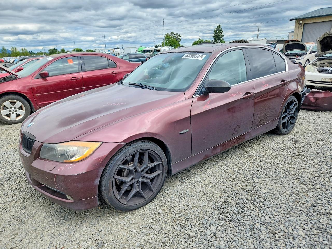 2006 BMW 3er — Rear End — aukcja Copart or - eugene - 1