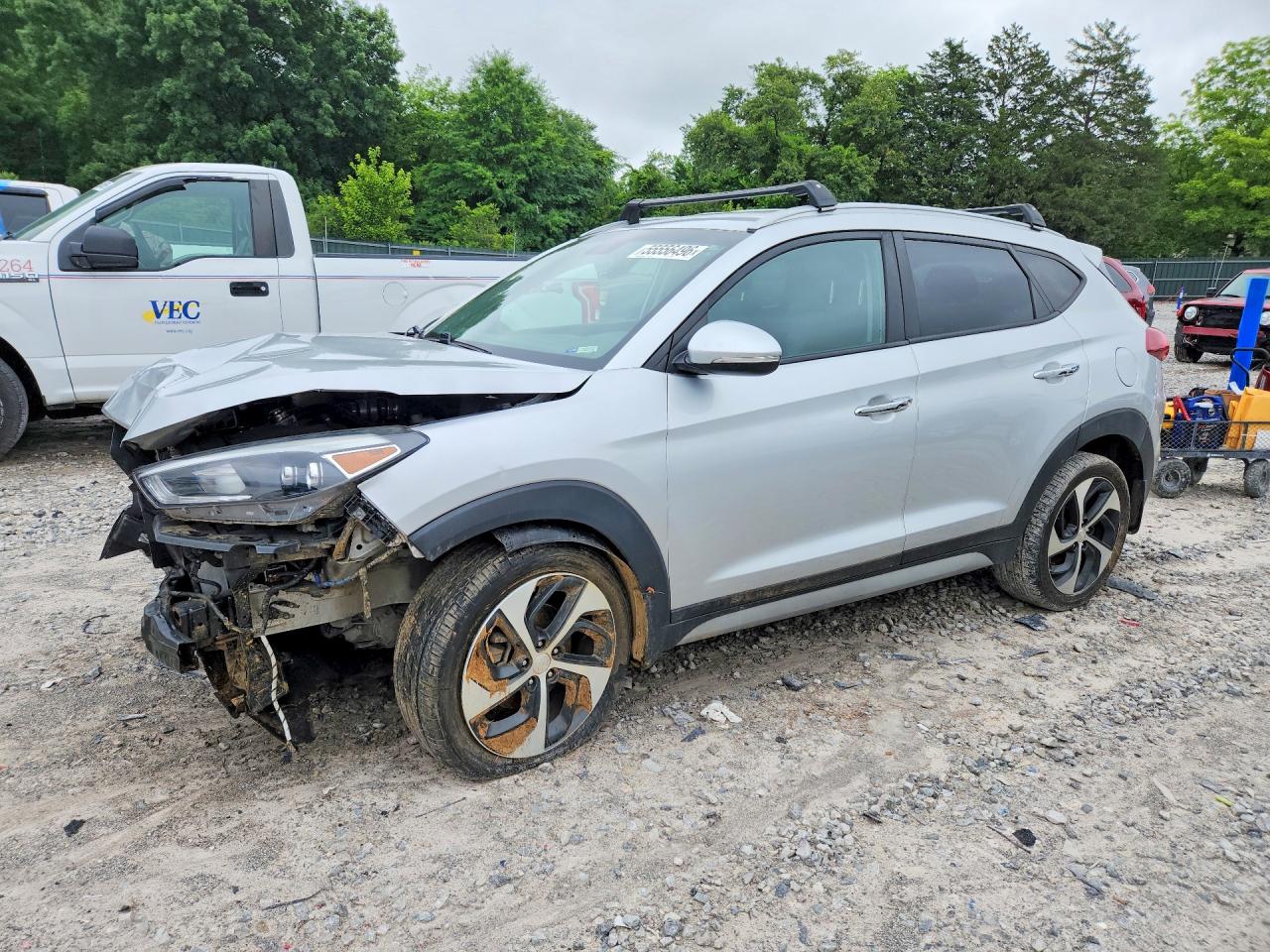 2018 Hyundai Tucson — Front End — aukcja Copart tn - knoxville - 1