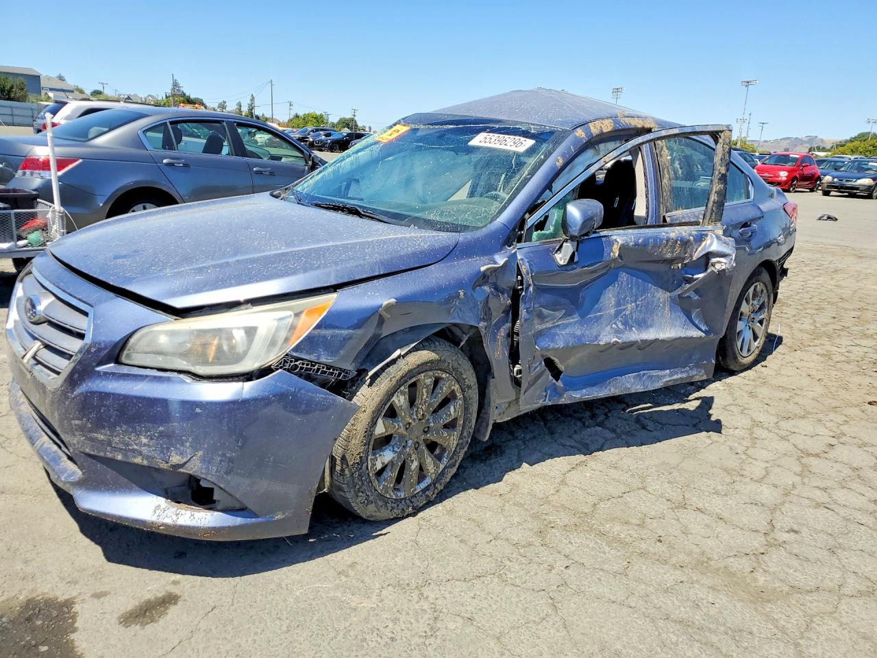 2015 Subaru Legacy — Rollover — aukcja Copart ca - vallejo - 1