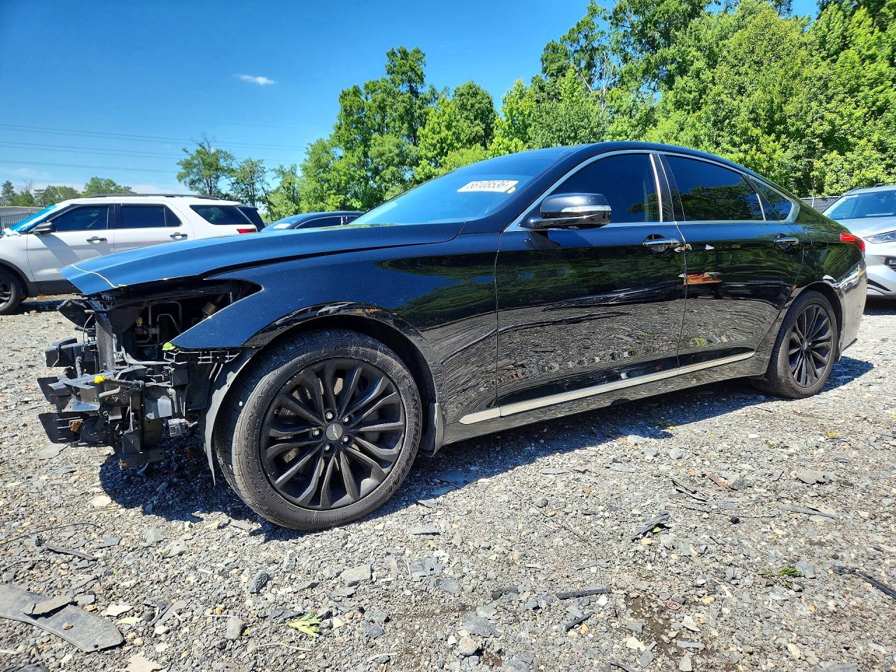 2017 Genesis G80 — Front End — aukcja Copart dc - washington dc - 1