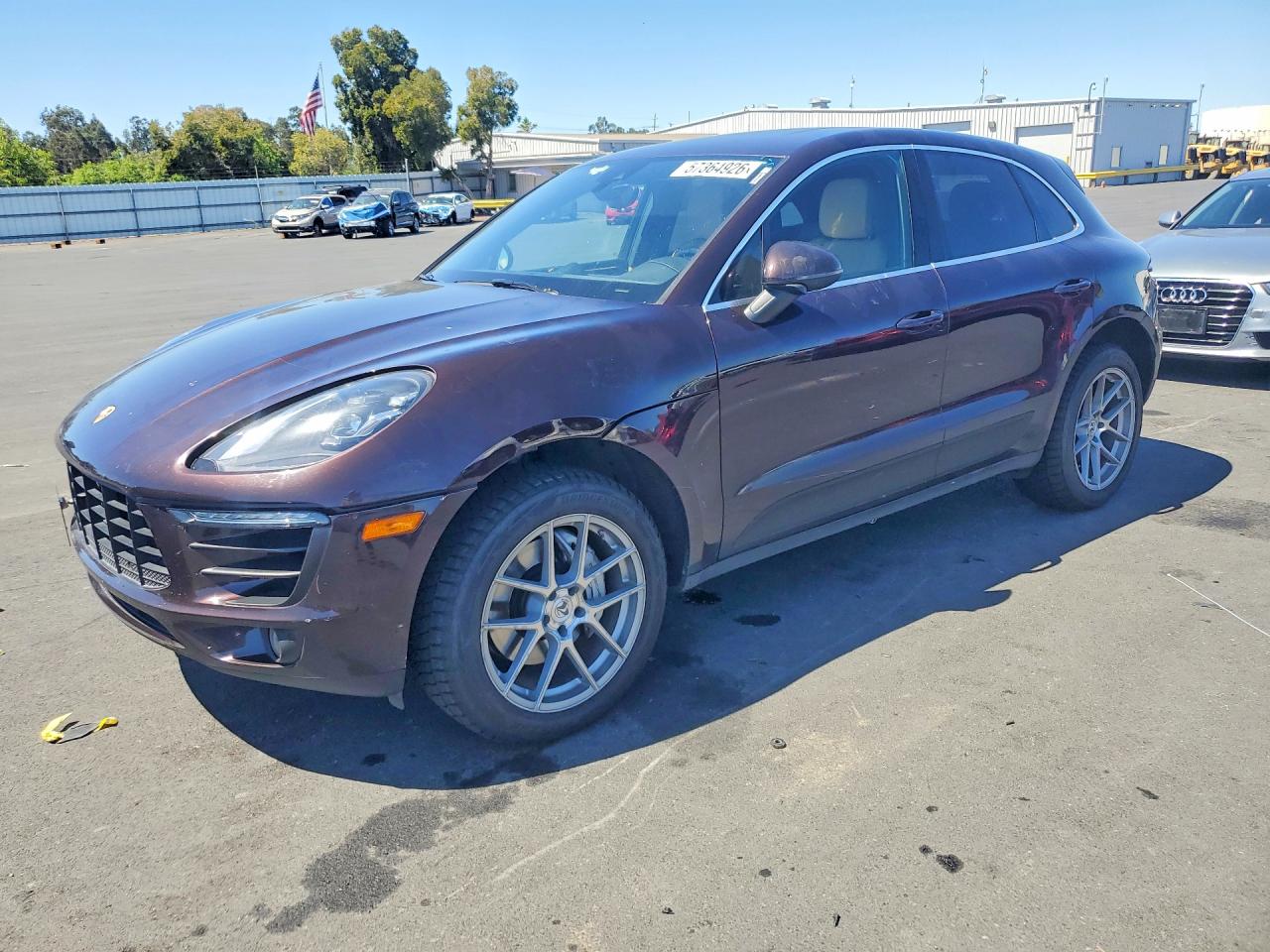 2017 Porsche Macan — Front End — aukcja Copart ca - martinez - 1