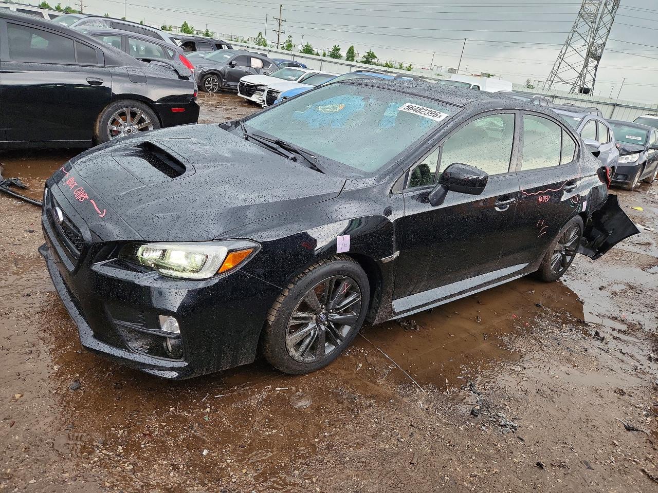 2015 Subaru WRX — Rear End — aukcja Copart il - chicago north - 1