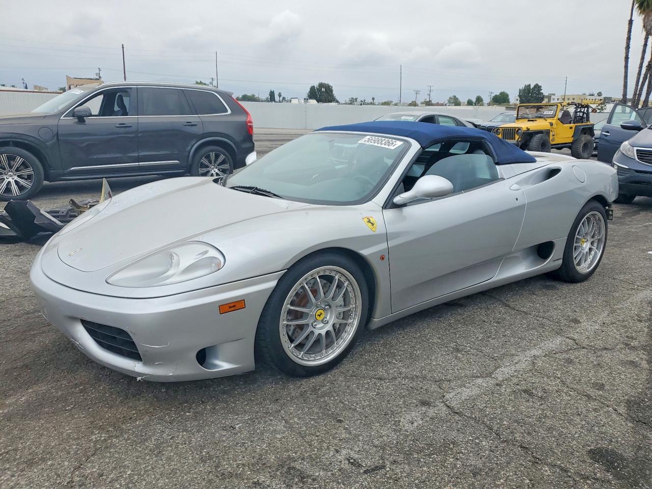 2002 Ferrari 360 — Rear End — aukcja Copart ca - van nuys - 1