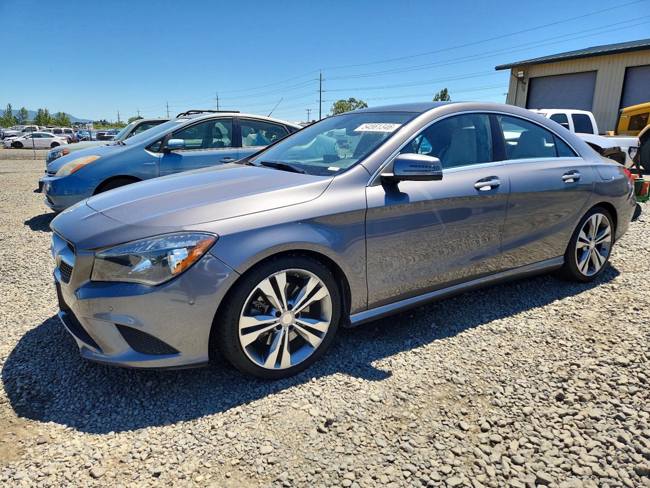 2015 Mercedes-Benz CLA-klasse — Rear End — aukcja Copart or - eugene - 1