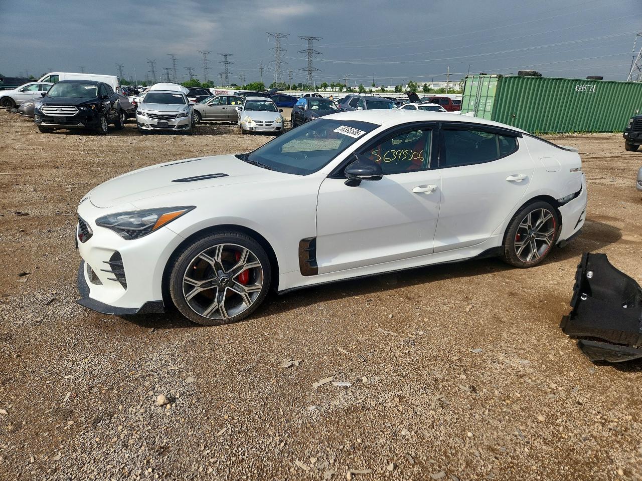 2019 Kia Stinger — Rear End — aukcja Copart il - chicago north - 1