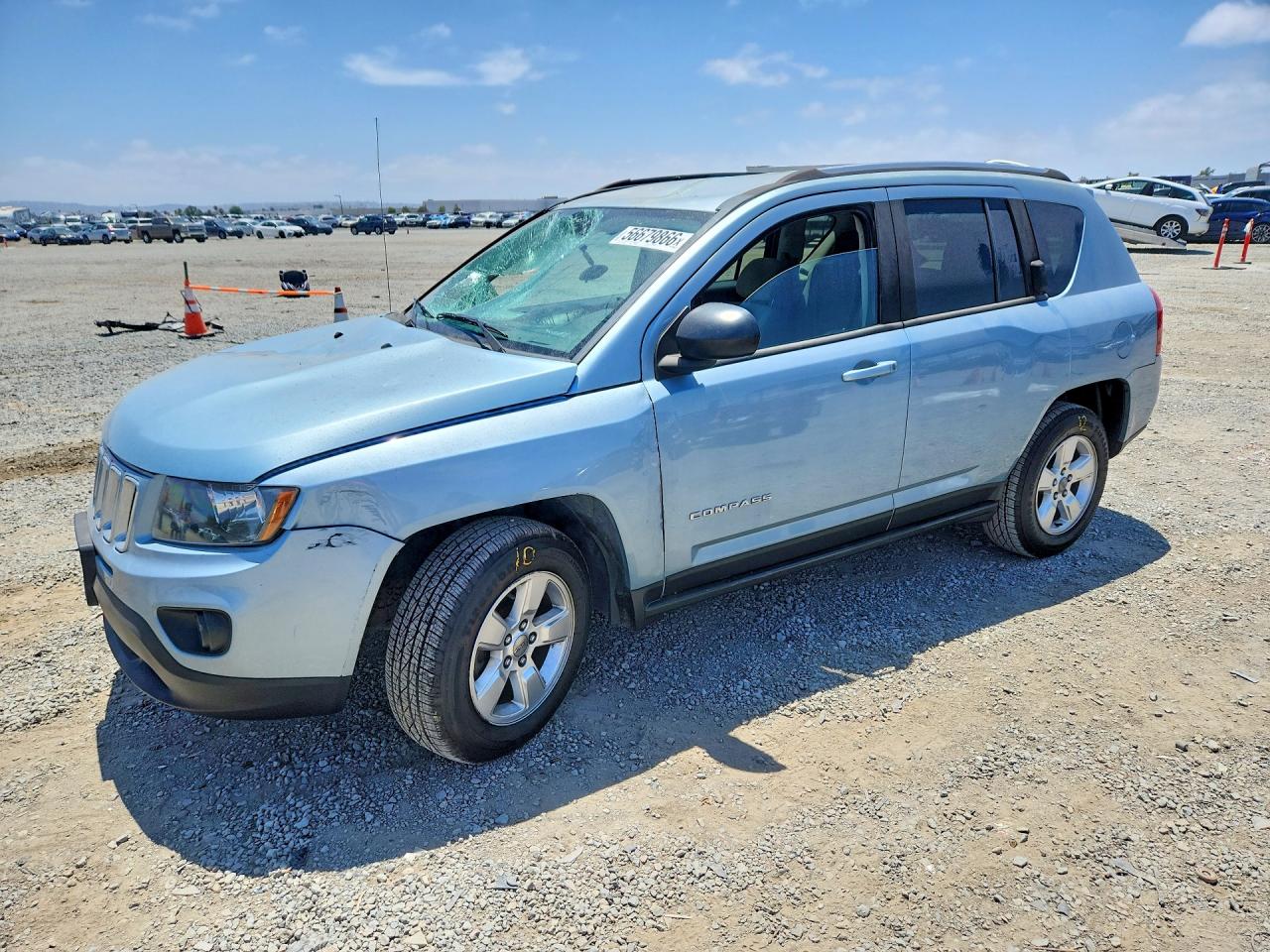 2014 Jeep Compass — Vandalism — aukcja Copart ca - san diego - 1