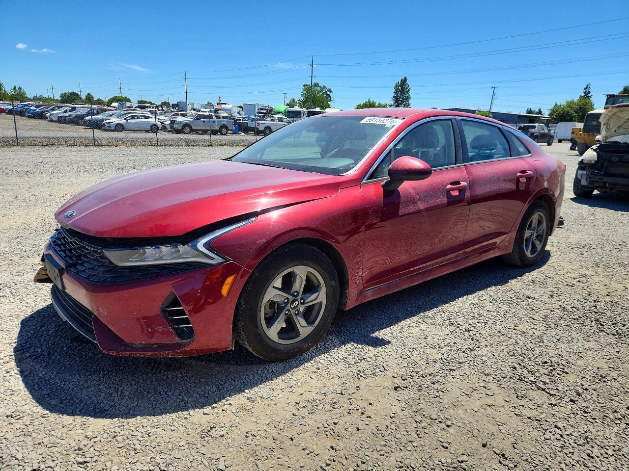 2021 Kia K5 — Front End — aukcja Copart or - eugene - 1