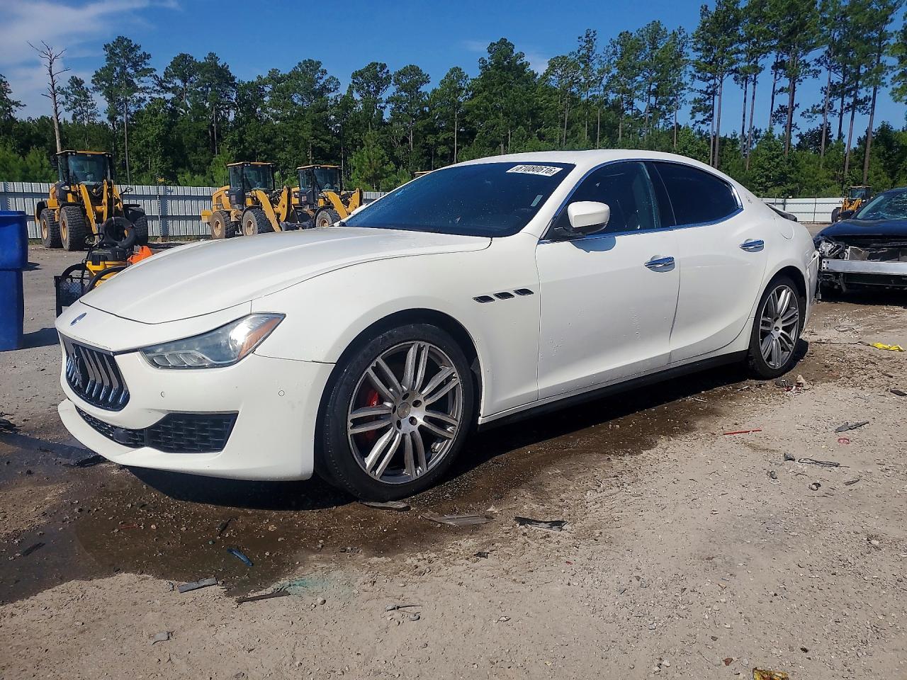 2018 Maserati Ghibli — Rear End — aukcja Copart sc - north charleston - 1