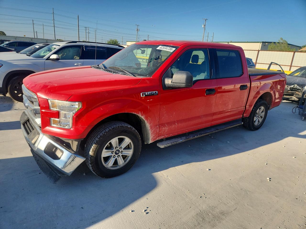 2017 Ford F-150 — Front End — aukcja Copart tx - ft. worth - 1