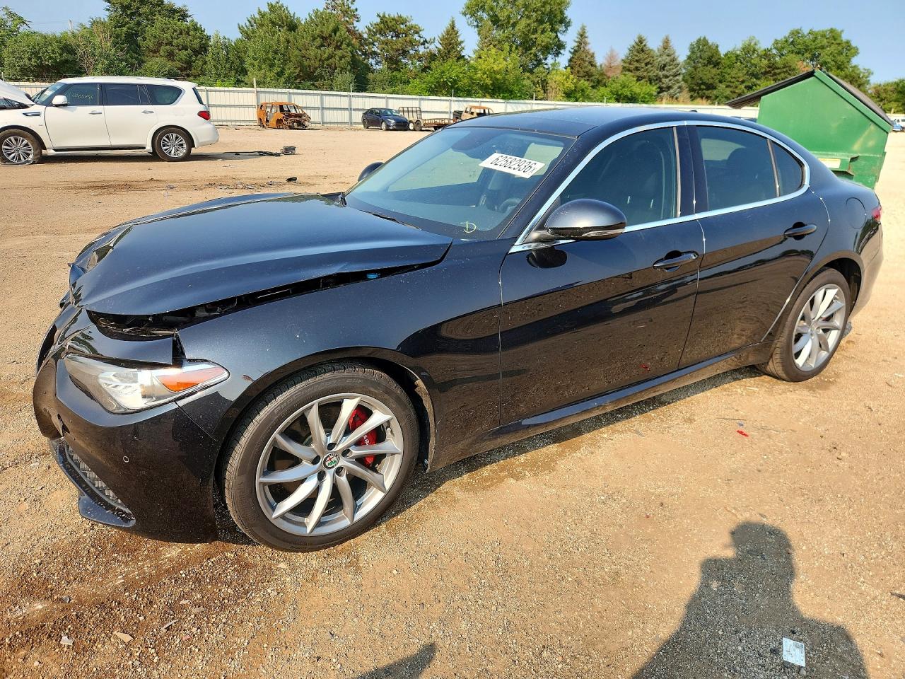 2018 Alfa Romeo Giulia — Front End — aukcja Copart il - chicago north - 1