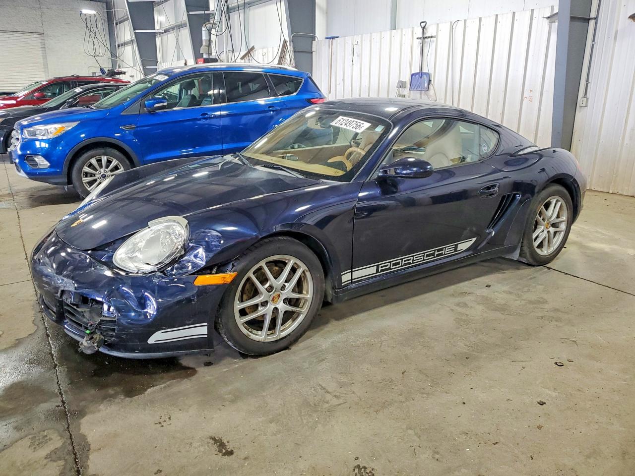 2007 Porsche Cayman — Front End — aukcja Copart mn - minneapolis north - 1