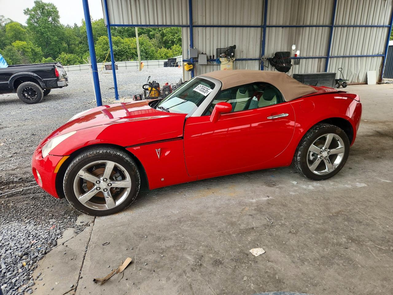 2007 Pontiac Solstice — Rear End — aukcja Copart ga - cartersville - 1