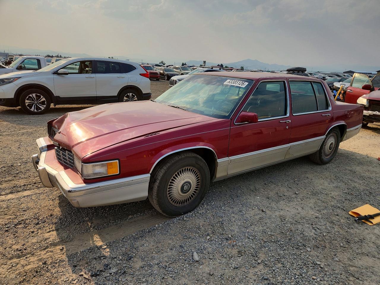 1992 Cadillac De Ville — Front End — aukcja Copart mt - helena - 1