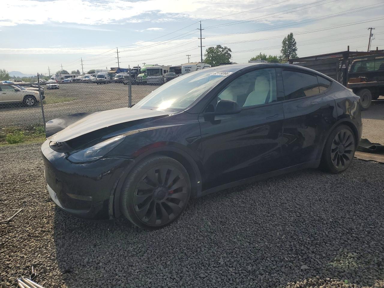 2023 Tesla Model Y — Side — aukcja Copart or - eugene - 1