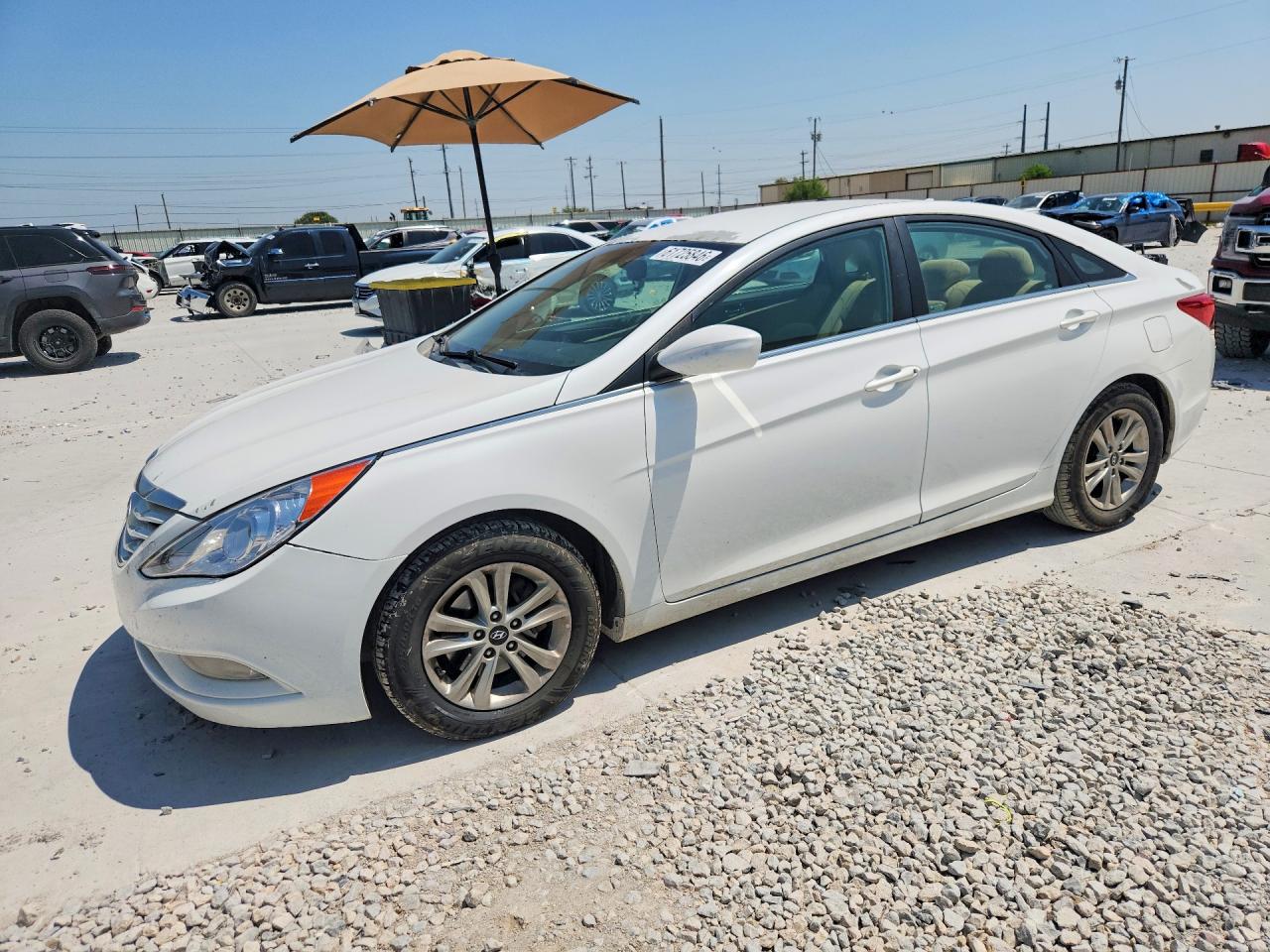 2013 Hyundai Sonata — Rear End — aukcja Copart tx - ft. worth - 1