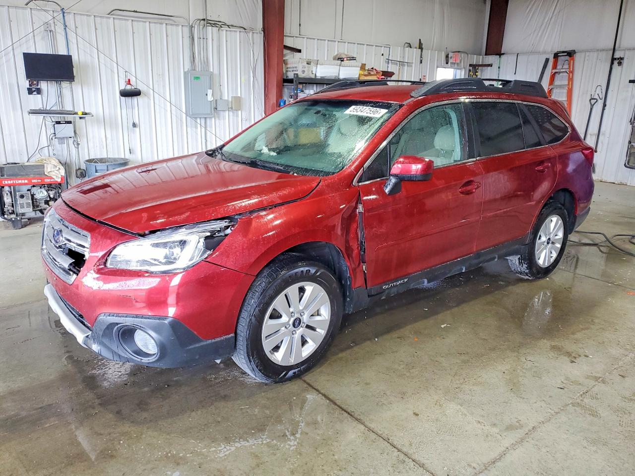 2017 Subaru Outback — Front End — aukcja Copart mt - billings - 1