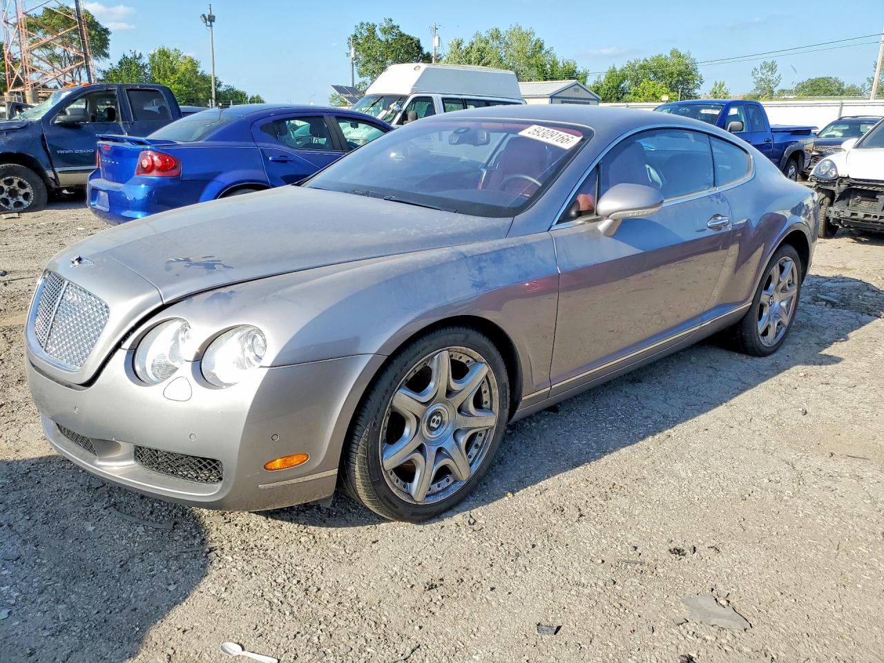 2005 Bentley Continental — Water/Flood — aukcja Copart in - dyer - 1