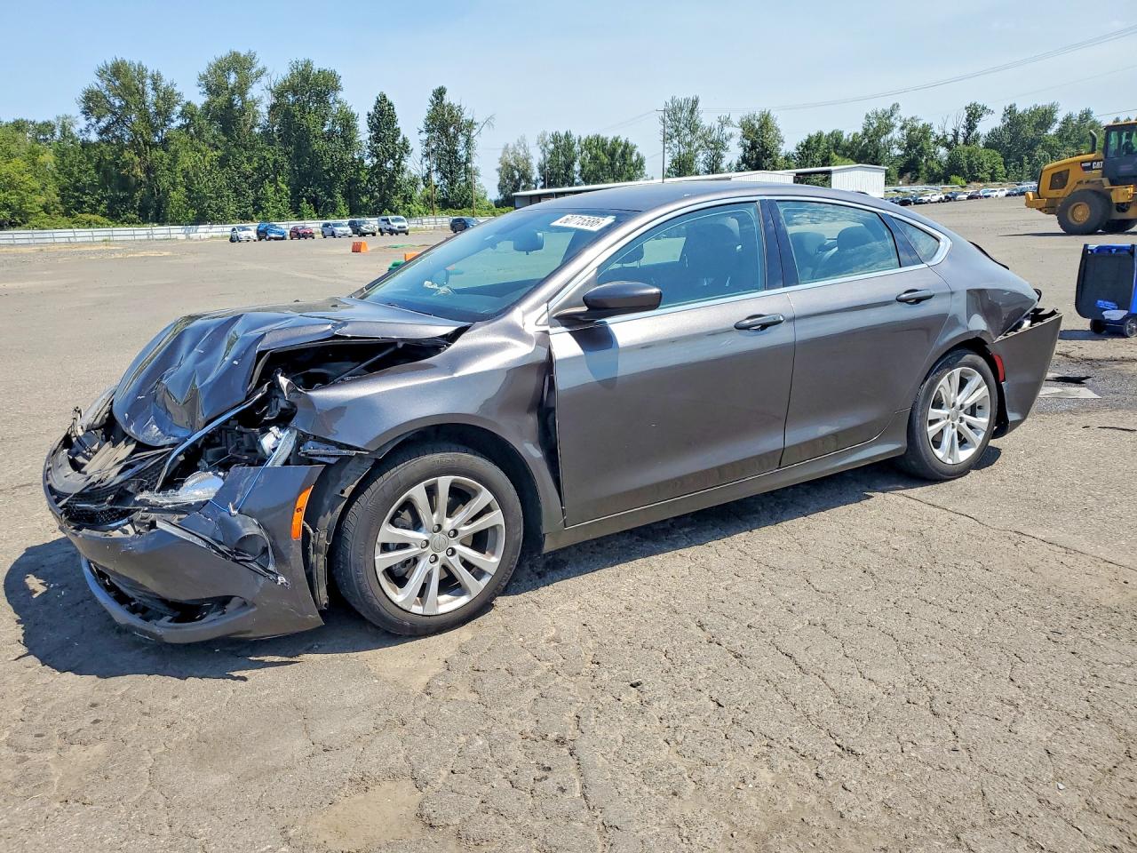 2016 Chrysler 200 — Rear End — aukcja Copart portland sublot, 3841 north columbia boulevard, portland or 97217 - 1