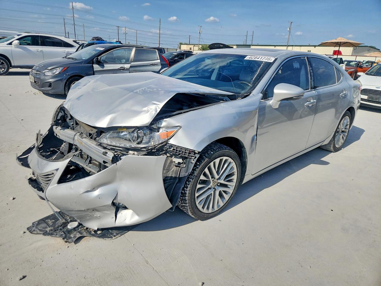 2014 Lexus ES — Front End — aukcja Copart tx - ft. worth - 1