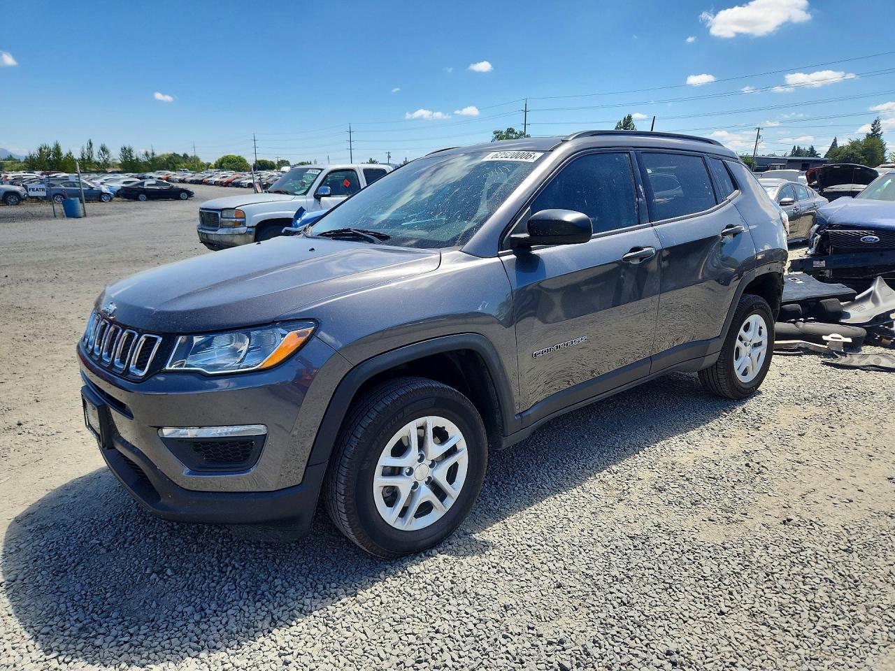 2017 Jeep Compass — Rear End — aukcja Copart or - eugene - 1