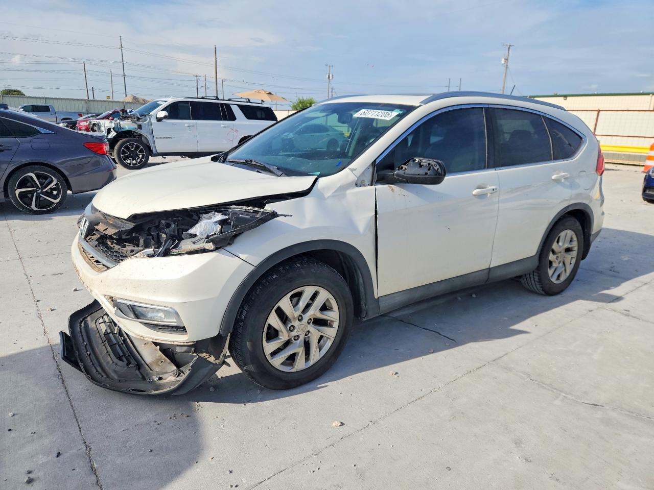 2015 Honda CR-V — Front End — aukcja Copart tx - ft. worth - 1