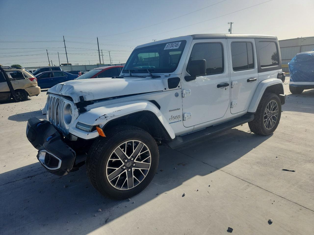2023 Jeep Wrangler — Front End — aukcja Copart tx - ft. worth - 1