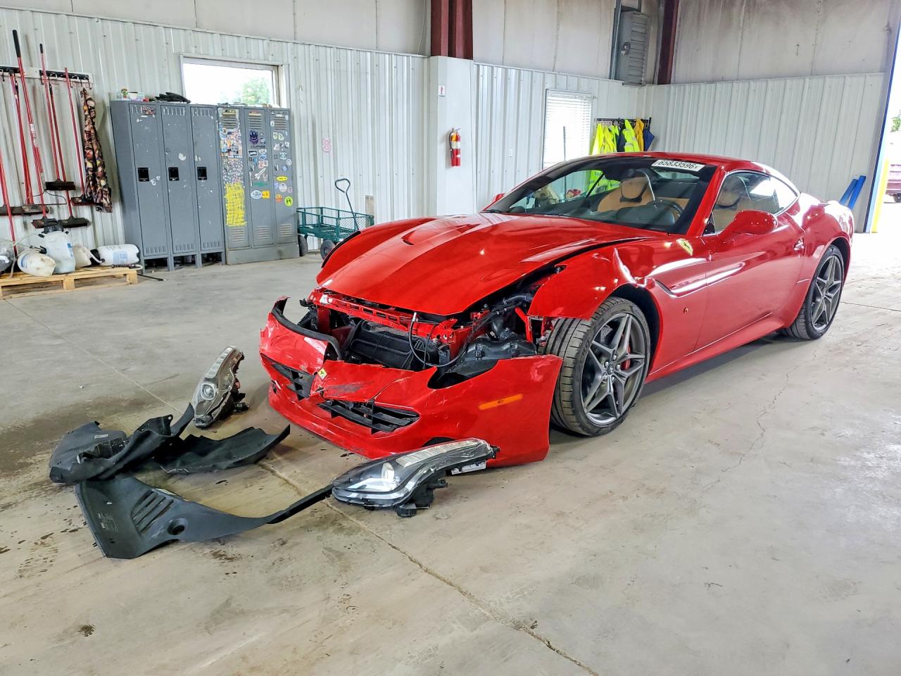 2017 Ferrari California — Front End — aukcja Copart ny - syracuse - 1