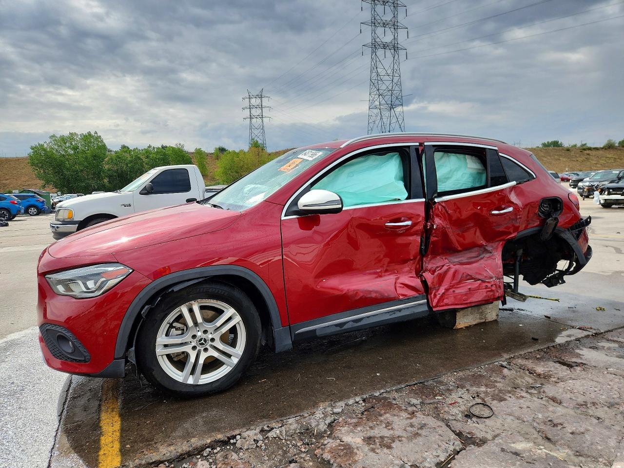 2021 Mercedes-Benz GLA-klasse — Side — aukcja Copart co - denver south - 1