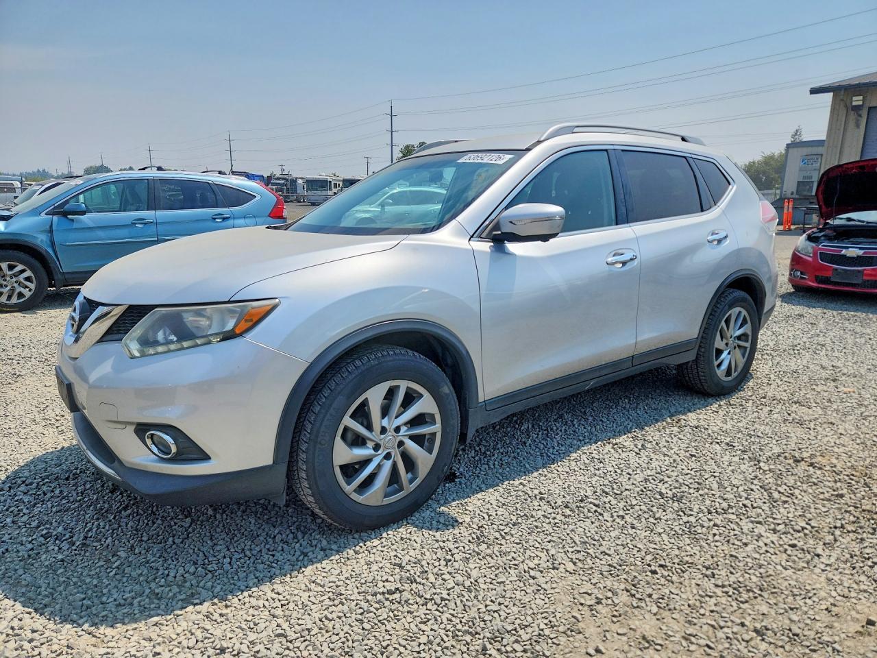 2014 Nissan Rogue — Rear End — aukcja Copart or - eugene - 1