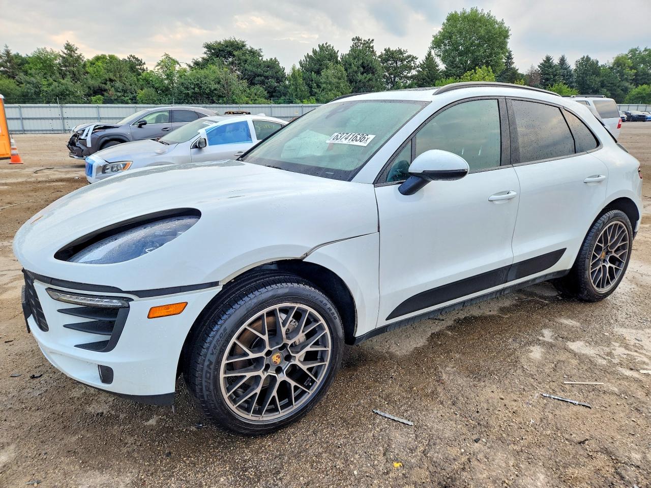 2018 Porsche Macan — Rear End — aukcja Copart il - chicago north - 1