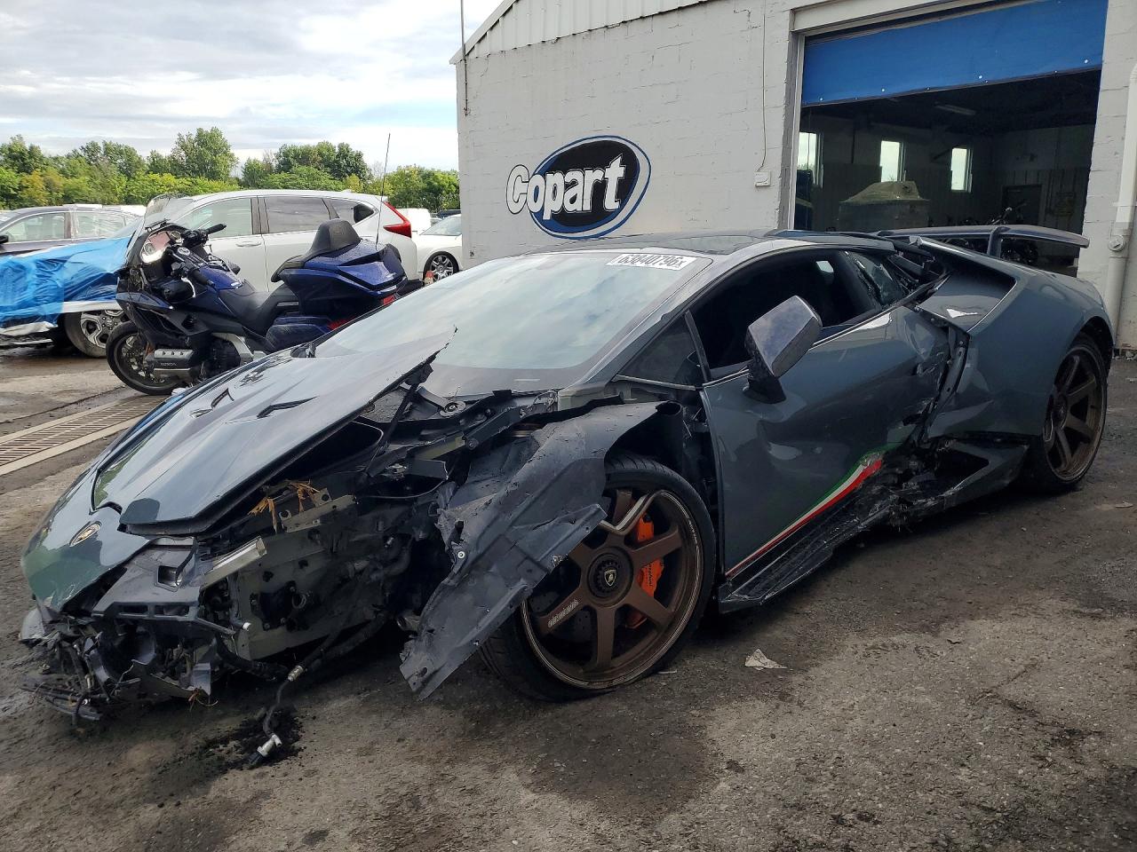 2018 Lamborghini Huracán — Front End — aukcja Copart nj - somerville - 1