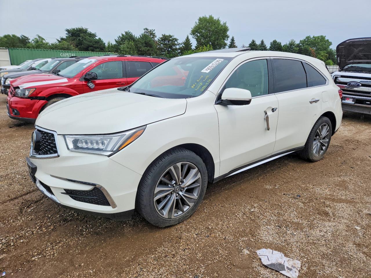 2017 Acura MDX — Vandalism — aukcja Copart il - chicago north - 1