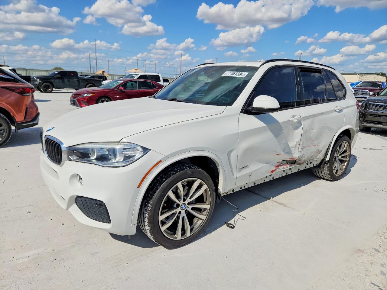2015 BMW X5 — Side — aukcja Copart tx - ft. worth - 1