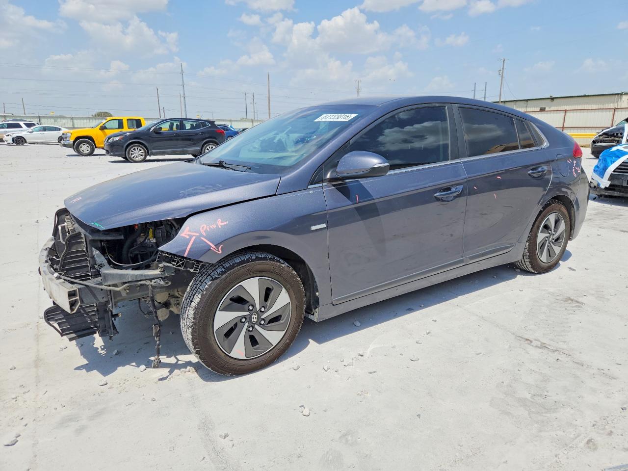 2017 Hyundai IONIQ — Front End — aukcja Copart tx - ft. worth - 1
