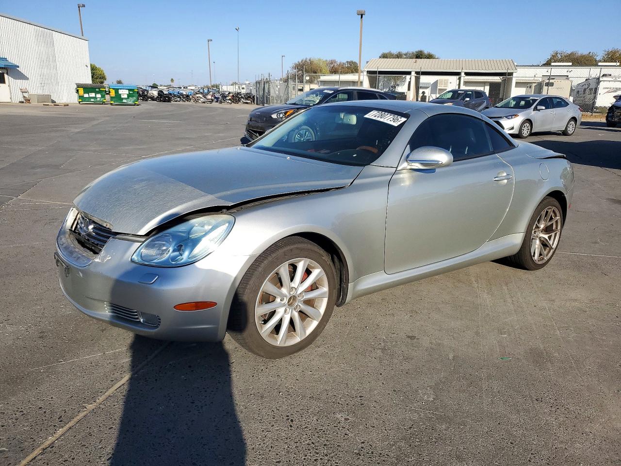 2005 Lexus SC — Rear End — aukcja Copart ca - so sacramento - 1