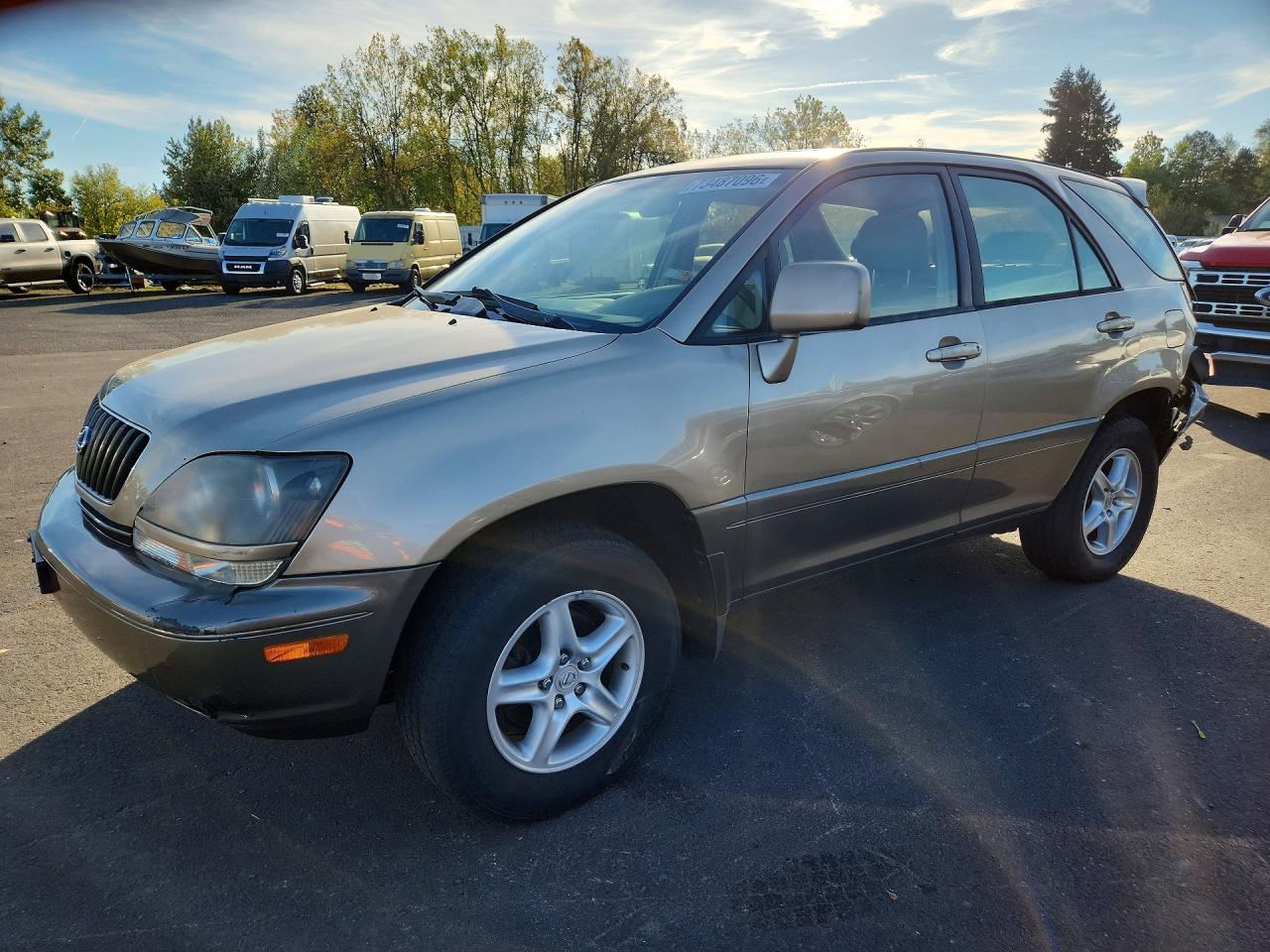 2000 Lexus RX — Rear End — aukcja Copart or - portland north - 1